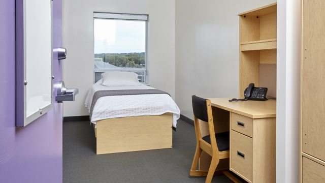 Single Room with Single User Washroom at McMaster University