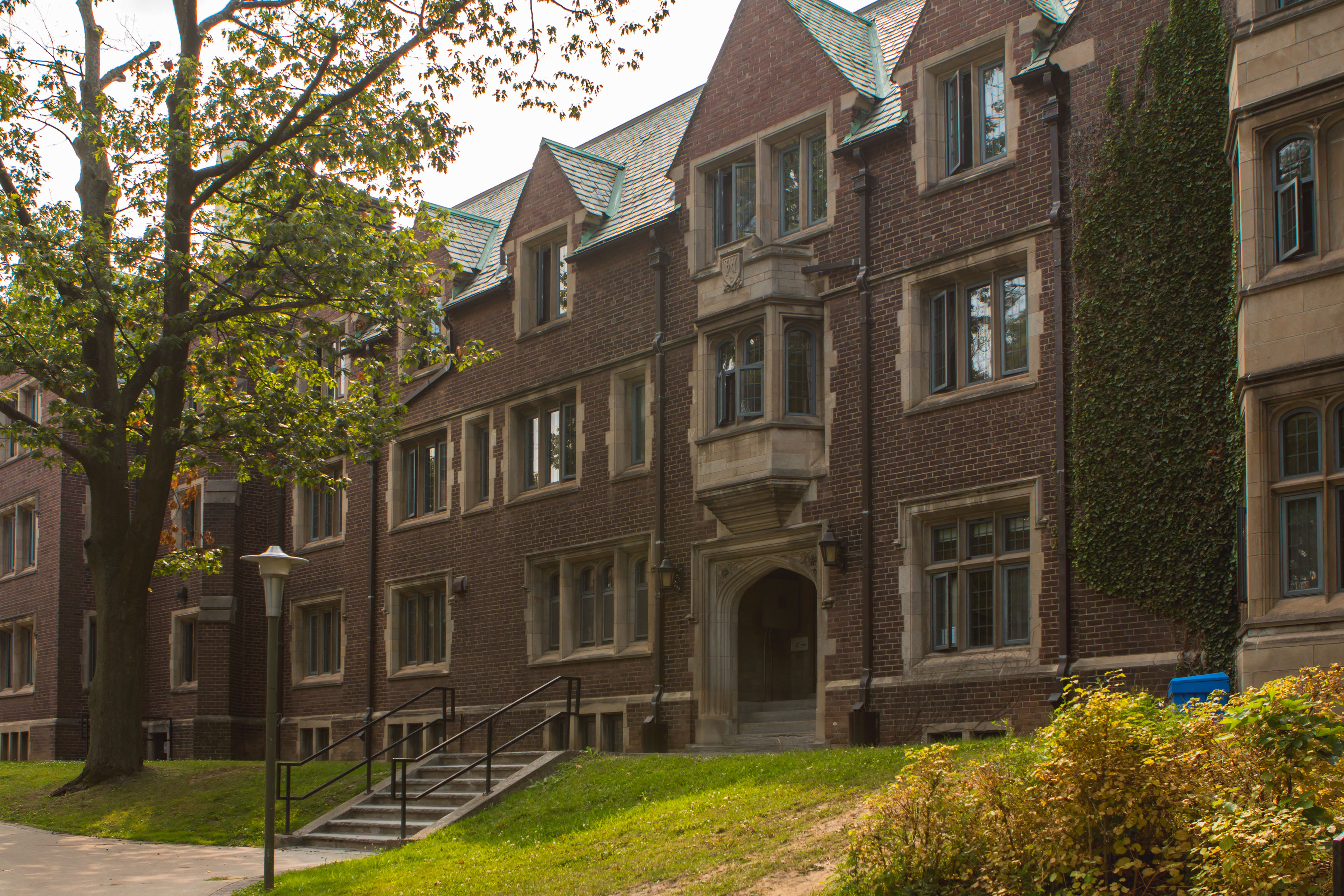Wallingford Hall is located in the wast quad at McMaster University